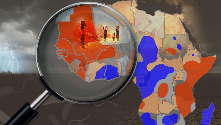 world map showing cholera hotspots