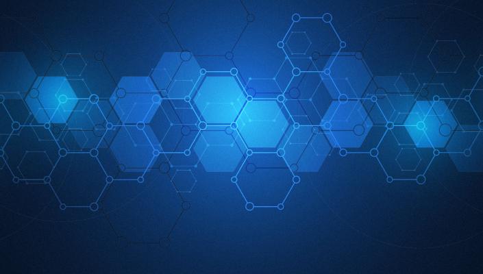 hexagonal background pattern