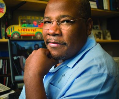 Jean G. Ford in his office